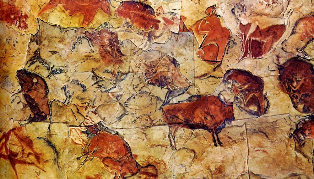 Роспись в пещере Cuevas de Altamira, Испания