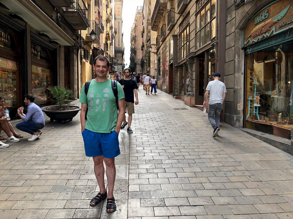 Дмитрий в путешествиях по Испании