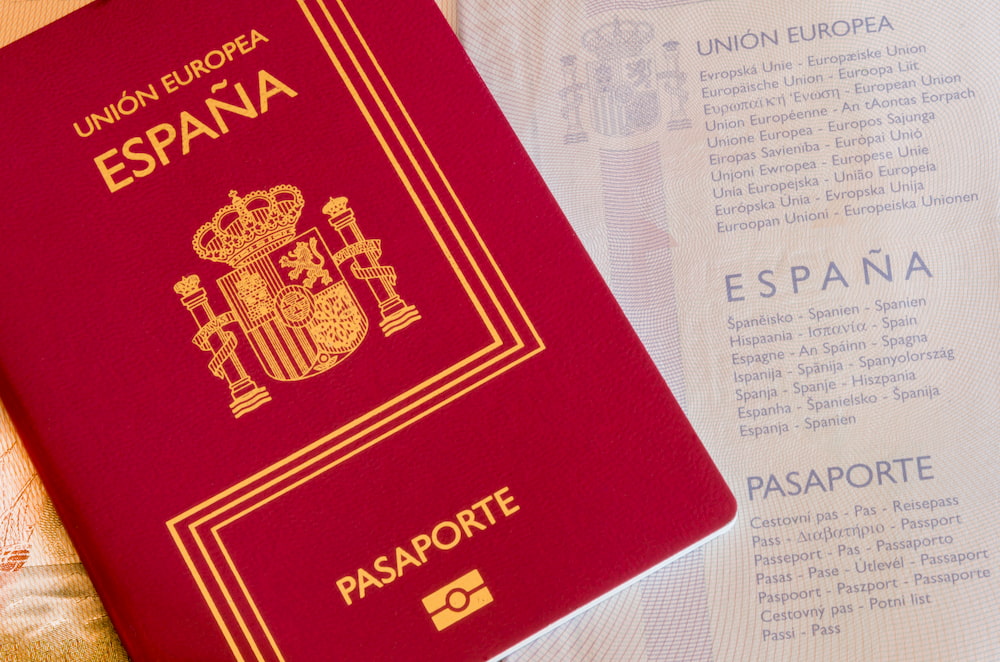 паспорт испании