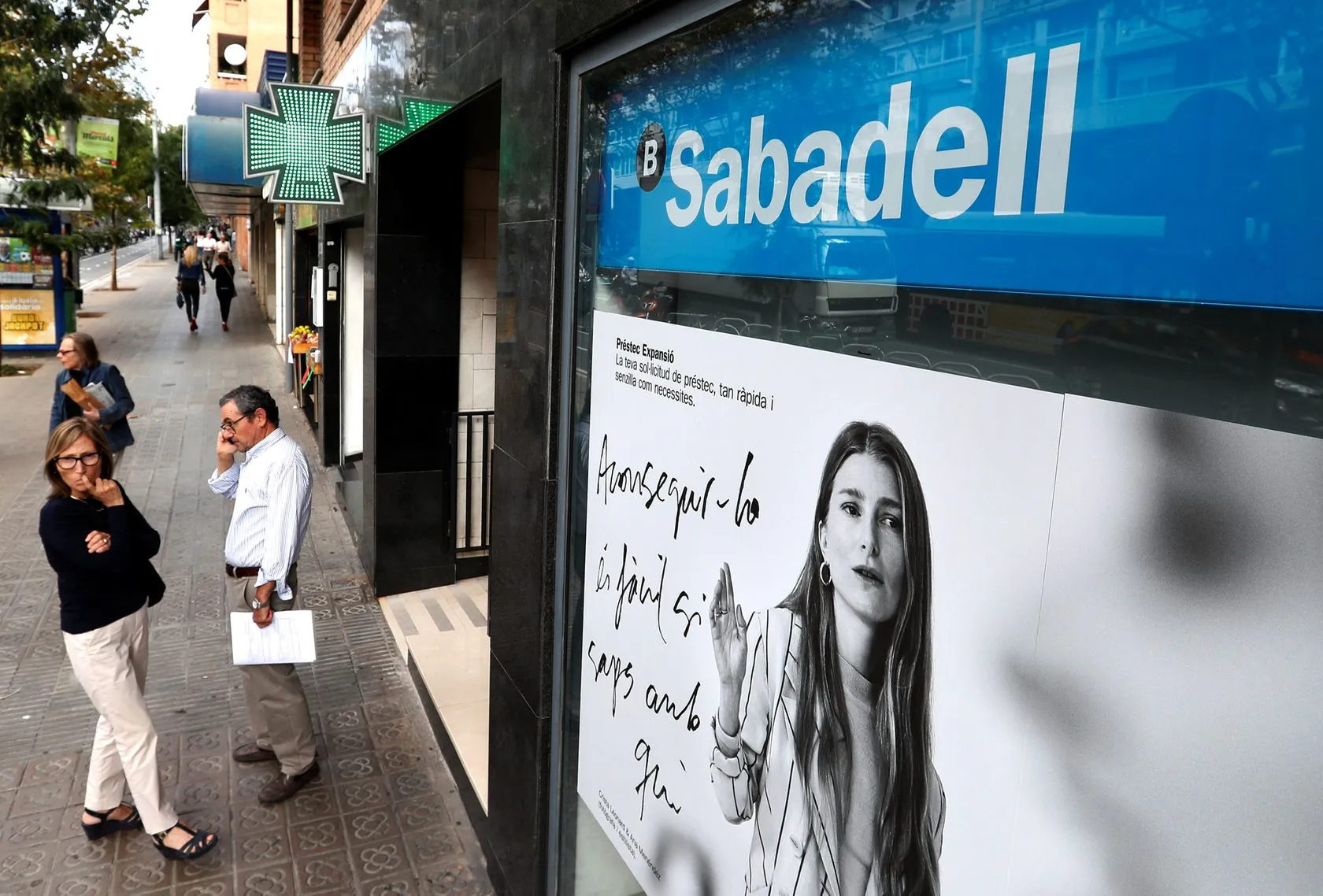 Отделение банка Sabadell в Испании