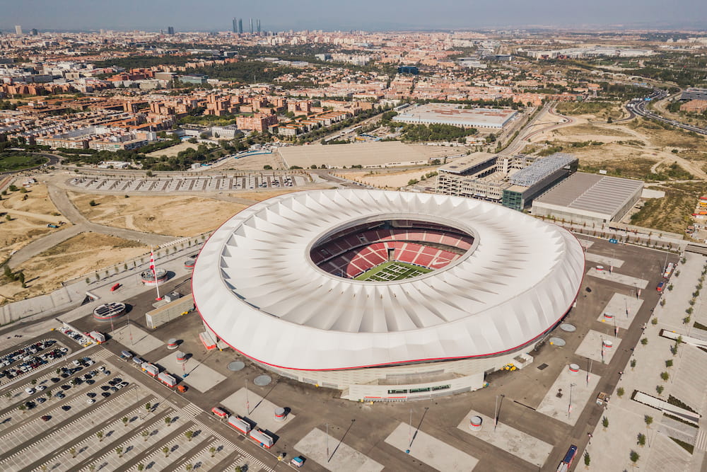 Стадион Wanda Metropolitano​​ в Мадриде