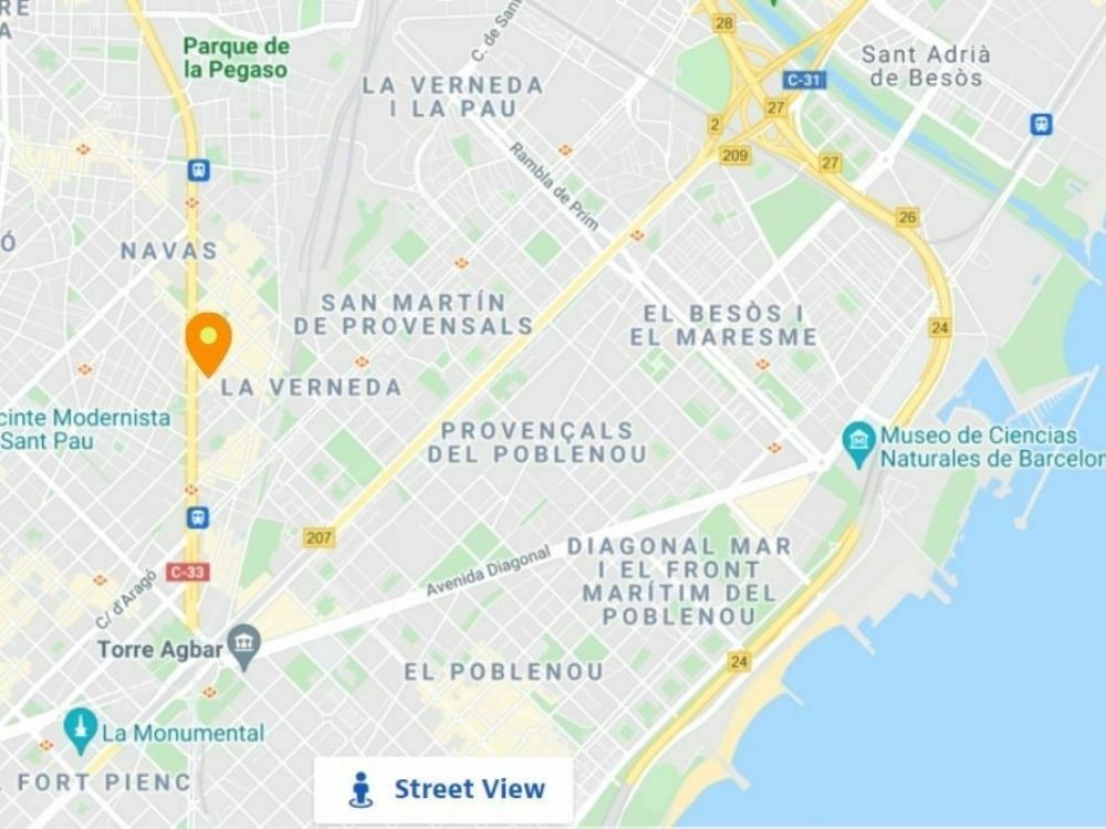 Где расположен новый дом в Барселоне 