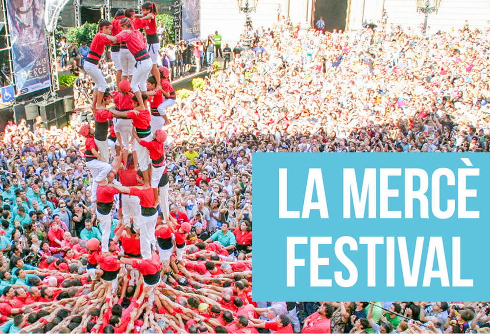 Праздник La Mercè в Барселоне